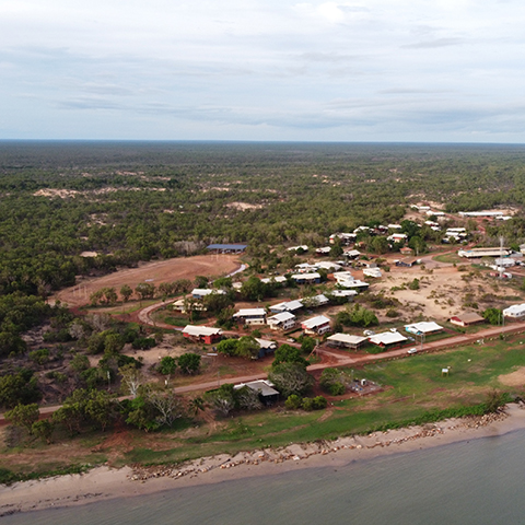 Numbulwar town, NT.