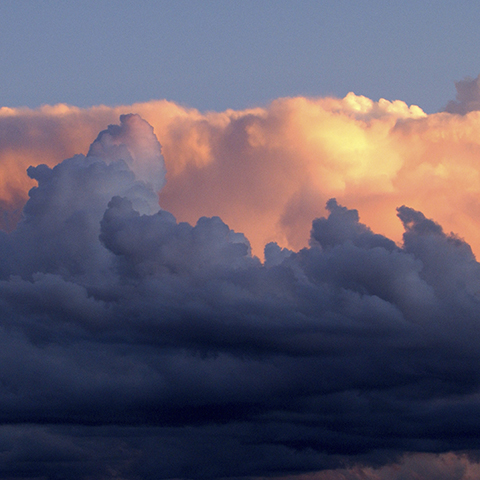 Storm clouds. The Bureau of Meteorology assessed potential climate change impacts on water resources across Australia. 