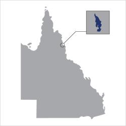 Map of Queensland