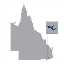 Map of Queensland