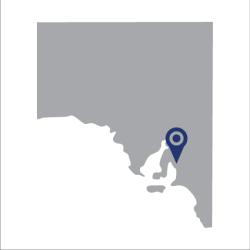 Map of SA pinpointing north Adelaide region.