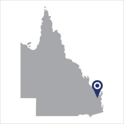 Map of Queensland