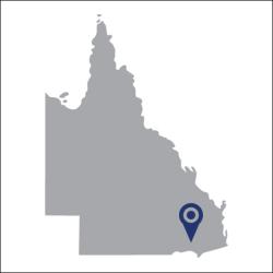 Map of Queensland